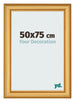 Photo Frame 50x75cm Gold Matte MDF Lazio Front Size | Yourdecoration.co.uk