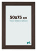 Photo Frame 50x75cm Oak Dark MDF Lazio Front Size | Yourdecoration.co.uk