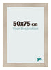 Photo Frame 50x75cm Oak Rustic MDF Pisa Front Size | Yourdecoration.co.uk