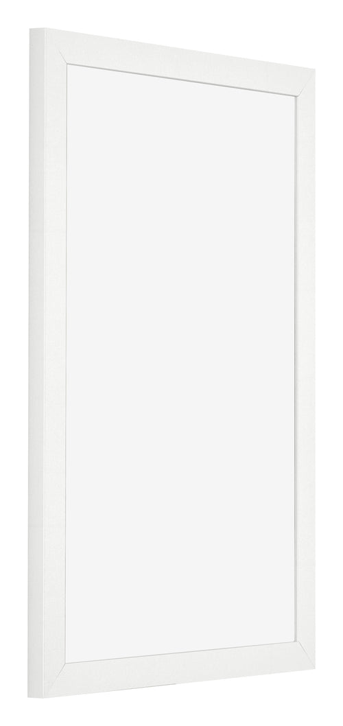 Photo Frame 50x75cm White High Gloss MDF Bologna Front Oblique | Yourdecoration.co.uk