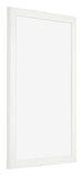 Photo Frame 50x75cm White High Gloss MDF Bologna Front Oblique | Yourdecoration.co.uk