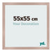 Photo Frame 55x55 cm Dusty Pink MDF Bologna Front Size | Yourdecoration.co.uk