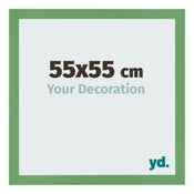 Photo Frame 55x55 cm Green MDF Bologna Front Size | Yourdecoration.co.uk
