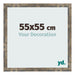 Photo Frame 55x55cm Blue Gold Melange MDF Bologna Front Size | Yourdecoration.co.uk