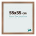 Photo Frame 55x55cm Copper Design MDF Bologna Front Size | Yourdecoration.co.uk