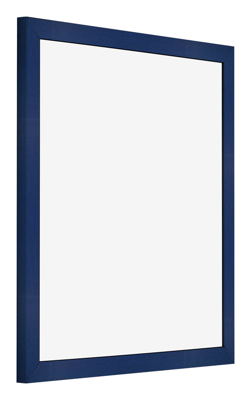 Photo Frame 55x55cm Dark Blue Swept MDF Bologna Front Oblique | Yourdecoration.co.uk