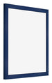 Photo Frame 55x55cm Dark Blue Swept MDF Bologna Front Oblique | Yourdecoration.co.uk
