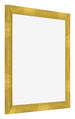 Photo Frame 55x55cm Gold Vintage MDF Pisa Front Oblique | Yourdecoration.co.uk