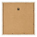 Photo Frame 55x55cm White Vintage MDF Bologna Back | Yourdecoration.co.uk