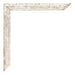 Photo Frame 55x55cm White Vintage MDF Bologna Detail Corner | Yourdecoration.co.uk
