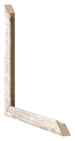 Photo Frame 55x55cm White Vintage MDF Bologna Detail Intersection | Yourdecoration.co.uk