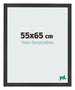 Photo Frame 55x65 cm Black Matte MDF Bologna Front Size | Yourdecoration.co.uk