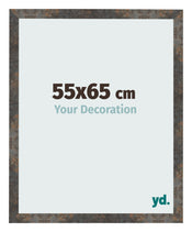 Photo Frame 55x65 cm Oxidized Metal MDF Bologna Front Size | Yourdecoration.co.uk
