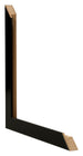 Photo Frame 55x65cm Black High Gloss MDF Bologna Detail Intersection | Yourdecoration.co.uk