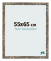 Photo Frame 55x65cm Blue Gold Melange MDF Bologna Front Size | Yourdecoration.co.uk