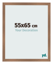 Photo Frame 55x65cm Copper Design MDF Bologna Front Size | Yourdecoration.co.uk