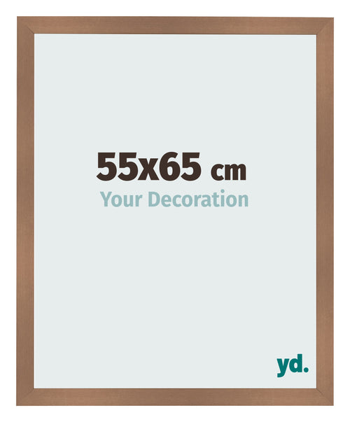 Photo Frame 55x65cm Copper Design MDF Bologna Front Size | Yourdecoration.co.uk