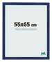 Photo Frame 55x65cm Dark Blue Swept MDF Bologna Front Size | Yourdecoration.co.uk
