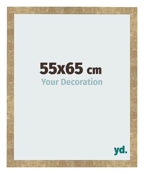 Photo Frame 55x65cm Gold Antique MDF Bologna Front Size | Yourdecoration.co.uk