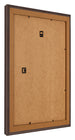 Photo Frame 55x65cm Oak Dark MDF Lazio Back Oblique | Yourdecoration.co.uk