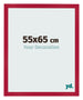 Photo Frame 55x65cm Red MDF Bologna Front Size | Yourdecoration.co.uk