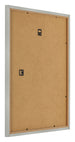 Photo Frame 55x65cm Silver Matte MDF Bologna Back Oblique | Yourdecoration.co.uk