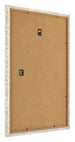 Photo Frame 55x65cm White Vintage MDF Bologna Back Oblique | Yourdecoration.co.uk