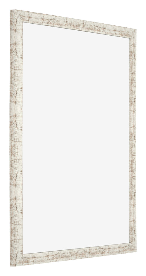 Photo Frame 55x65cm White Vintage MDF Bologna Front Oblique | Yourdecoration.co.uk
