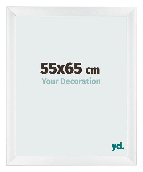 Photo Frame 55x65cm White Vintage MDF Pisa Front Size | Yourdecoration.co.uk