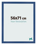 Photo Frame 56x71 cm Dark Blue MDF Bologna Front Size | Yourdecoration.co.uk