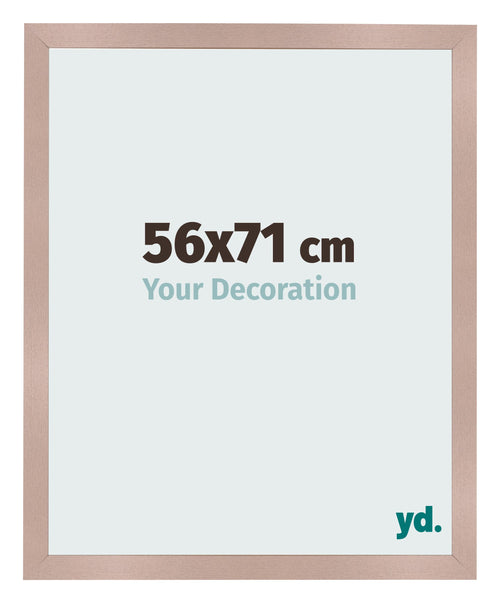 Photo Frame 56x71 cm Dusty Pink MDF Bologna Front Size | Yourdecoration.co.uk