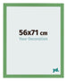 Photo Frame 56x71 cm Green MDF Bologna Front Size | Yourdecoration.co.uk