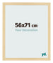 Photo Frame 56x71cm Beech Design MDF Bologna Front Size | Yourdecoration.co.uk