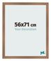Photo Frame 56x71cm Copper Design MDF Bologna Front Size | Yourdecoration.co.uk