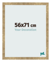 Photo Frame 56x71cm Gold Antique MDF Bologna Front Size | Yourdecoration.co.uk