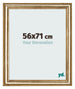 Photo Frame 56x71cm Gold Antique MDF Lazio Front Size | Yourdecoration.co.uk