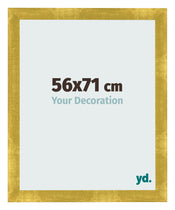Photo Frame 56x71cm Gold Vintage MDF Pisa Front Size | Yourdecoration.co.uk