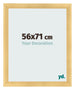 Photo Frame 56x71cm Gold Vintage MDF Pisa Front Size | Yourdecoration.co.uk