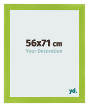 Photo Frame 56x71cm Green MDF Pisa Front Size | Yourdecoration.co.uk