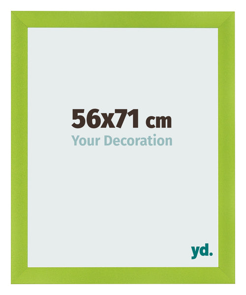 Photo Frame 56x71cm Green MDF Pisa Front Size | Yourdecoration.co.uk