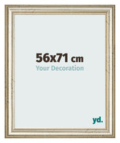 Photo Frame 56x71cm Metallic Gloss MDF Lazio Front Size | Yourdecoration.co.uk