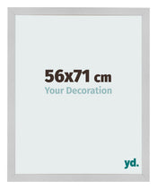 Photo Frame 56x71cm Stainless Steel MDF Bologna Front Size | Yourdecoration.co.uk