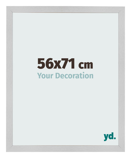 Photo Frame 56x71cm Stainless Steel MDF Bologna Front Size | Yourdecoration.co.uk