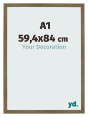 Photo Frame 59 4x84cm A1 Bronze Design MDF Bologna Front Size | Yourdecoration.co.uk