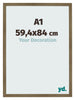 Photo Frame 59 4x84cm A1 Bronze Design MDF Bologna Front Size | Yourdecoration.co.uk