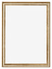 Photo Frame 59 4x84cm A1 Gold Antique MDF Lazio Front | Yourdecoration.co.uk