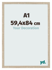 Photo Frame 59 4x84cm A1 Sonoma Oak MDF Bologna Front Size | Yourdecoration.co.uk