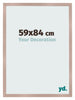 Photo Frame 59x84 cm Dusty Pink MDF Bologna Front Size | Yourdecoration.co.uk