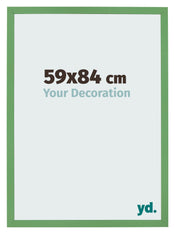 Photo Frame 59x84 cm Green MDF Bologna Front Size | Yourdecoration.co.uk
