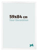 Photo Frame 59x84 cm White Matte MDF Bologna Front Size | Yourdecoration.co.uk